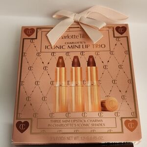 Charlotte Tilbury Mini Lipstick Trio — Nude to Rose Shades